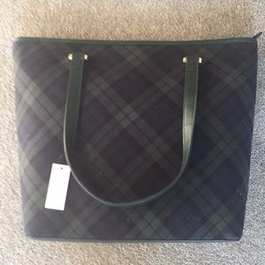 Talbots Plaid Purse